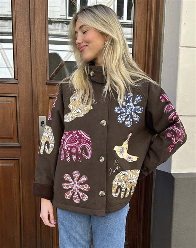 Sissel Edelbo - Lillibeth Jakke - Brown